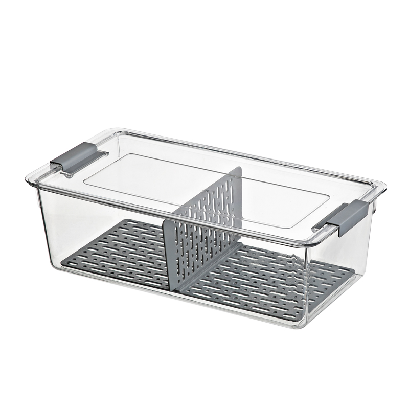 Transparent drain box Short With grid