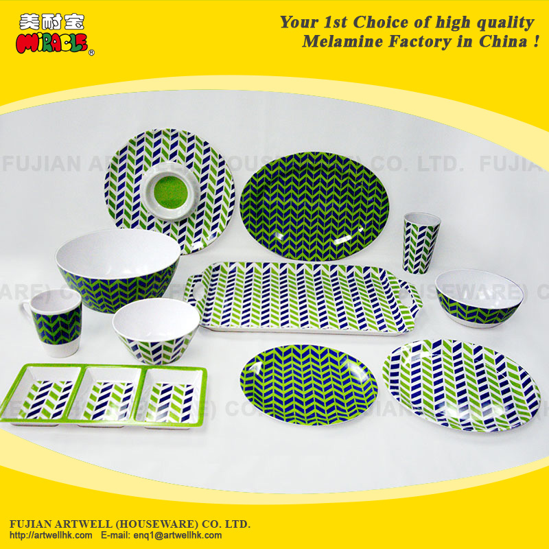 Bamboo Fiber / Melamine Tableware