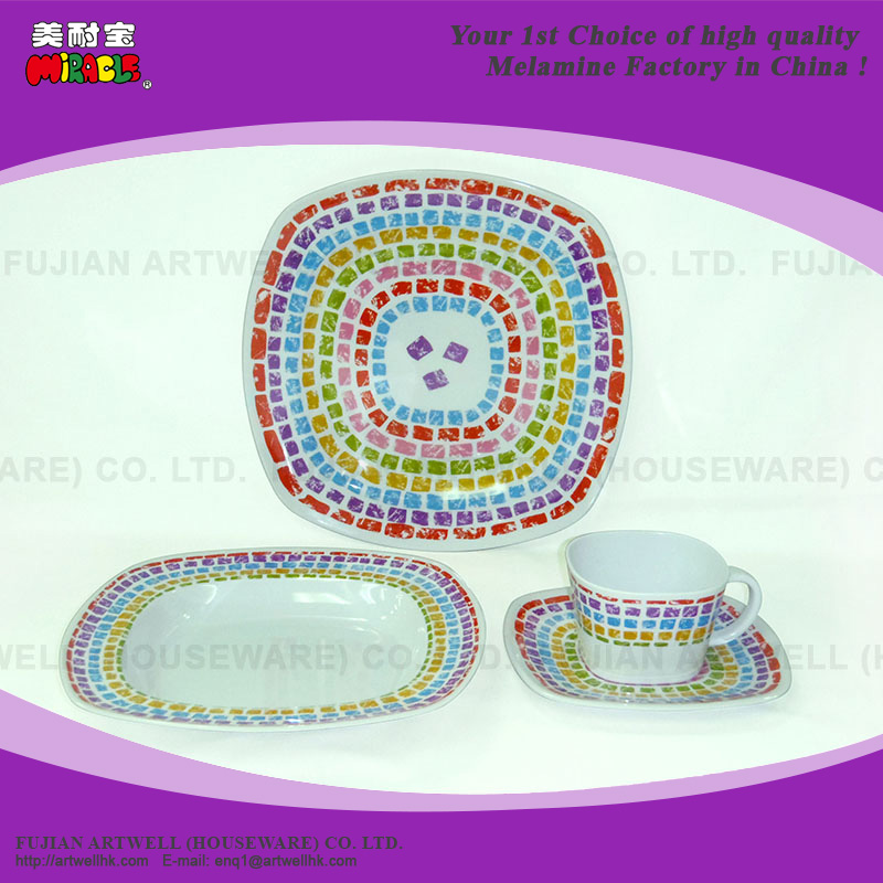 Melamine Dinner Set, Plate, Dinner Plate, Dessert Plate, Tea Set, Tableware Set