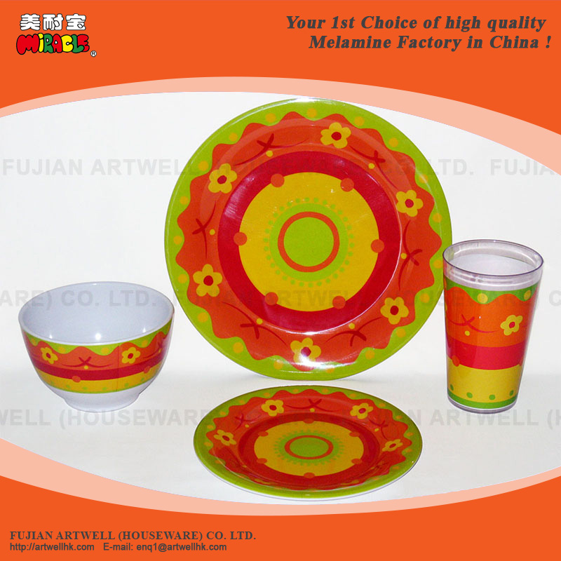 Melamine Dinner Set, Plate, Bowl, Tableware, Tray, Tumbler, Cup