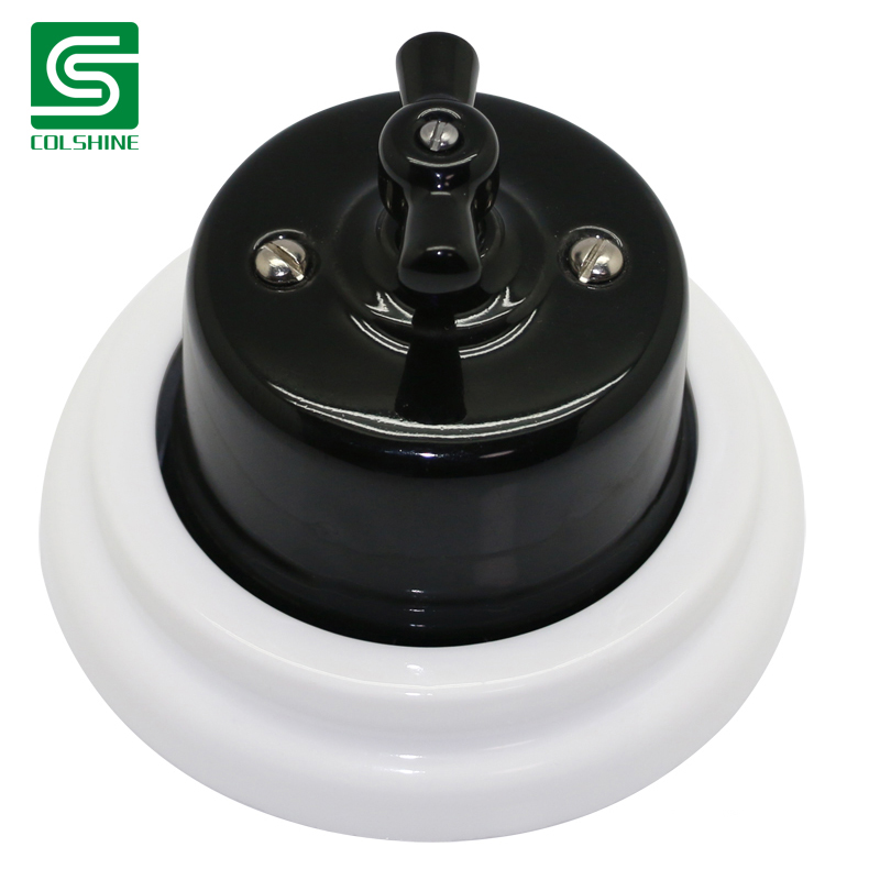 Vintage Porcelain Switch 1 way 2 way