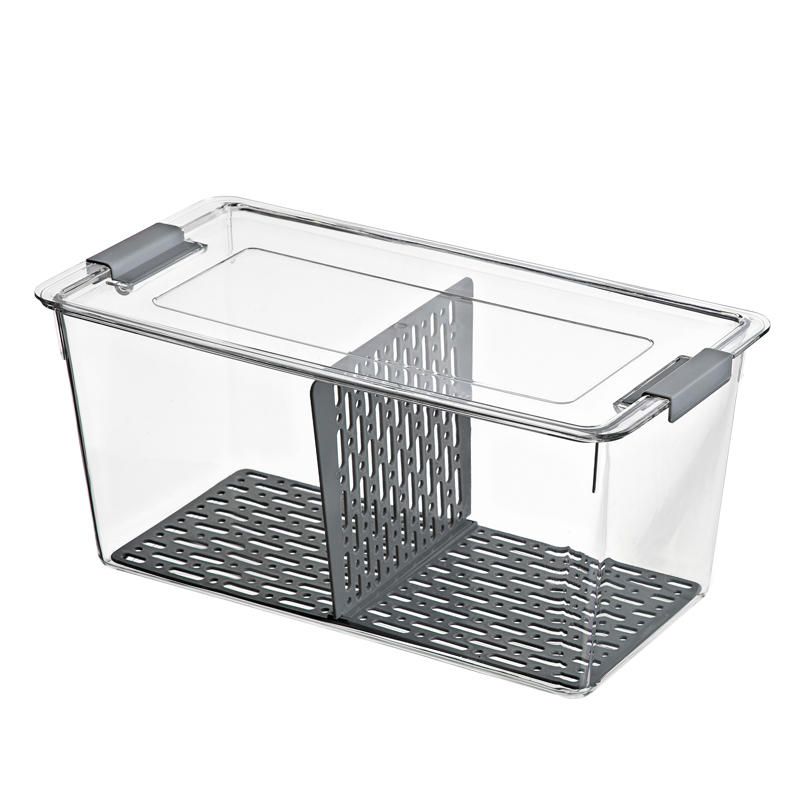 Transparent drain box with grid high