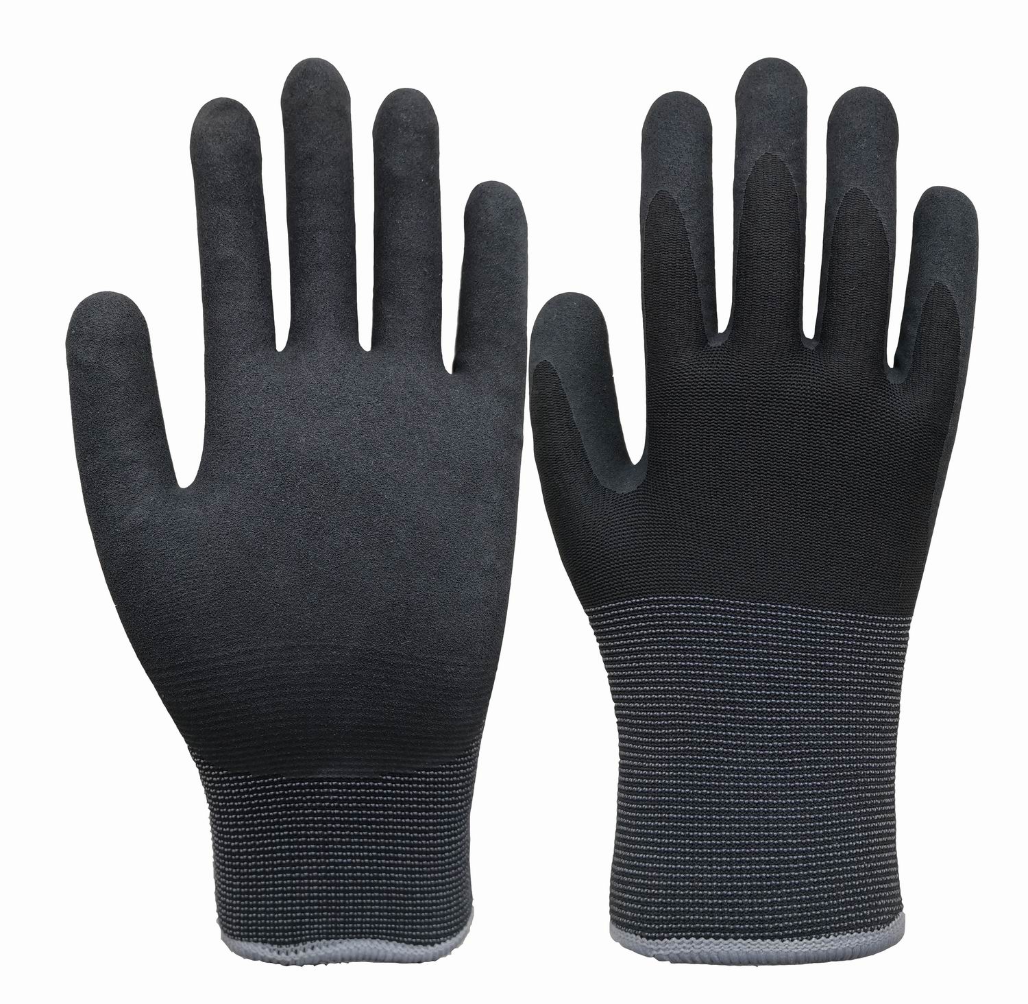 Warm winter dipped gloves with Five fingers touchscreen