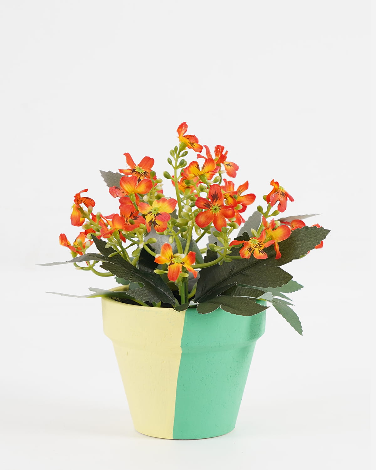 Artificial Flower Wiild Flowers In Color Paper Pot Gs-03323130-P4p48-Post