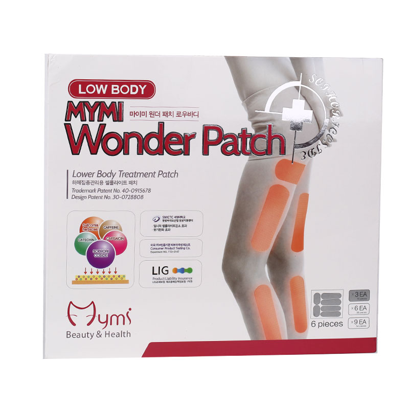 Slimming leg patch