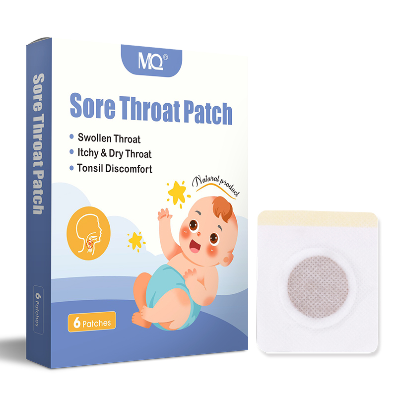 MQ sore throat patch