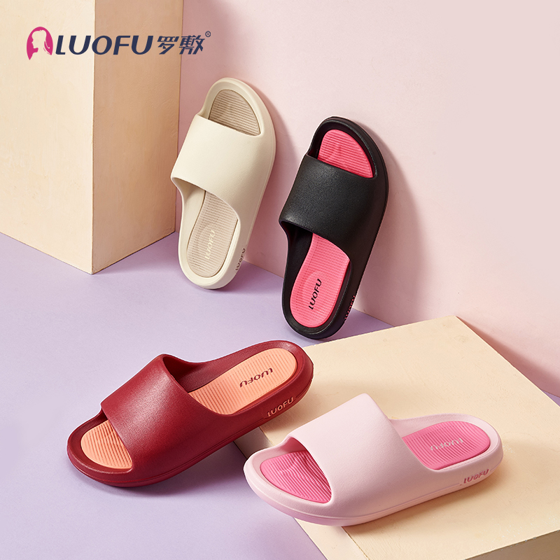 LUOFU EVA thick-soled slippers lady sport fashion slide integrated forming