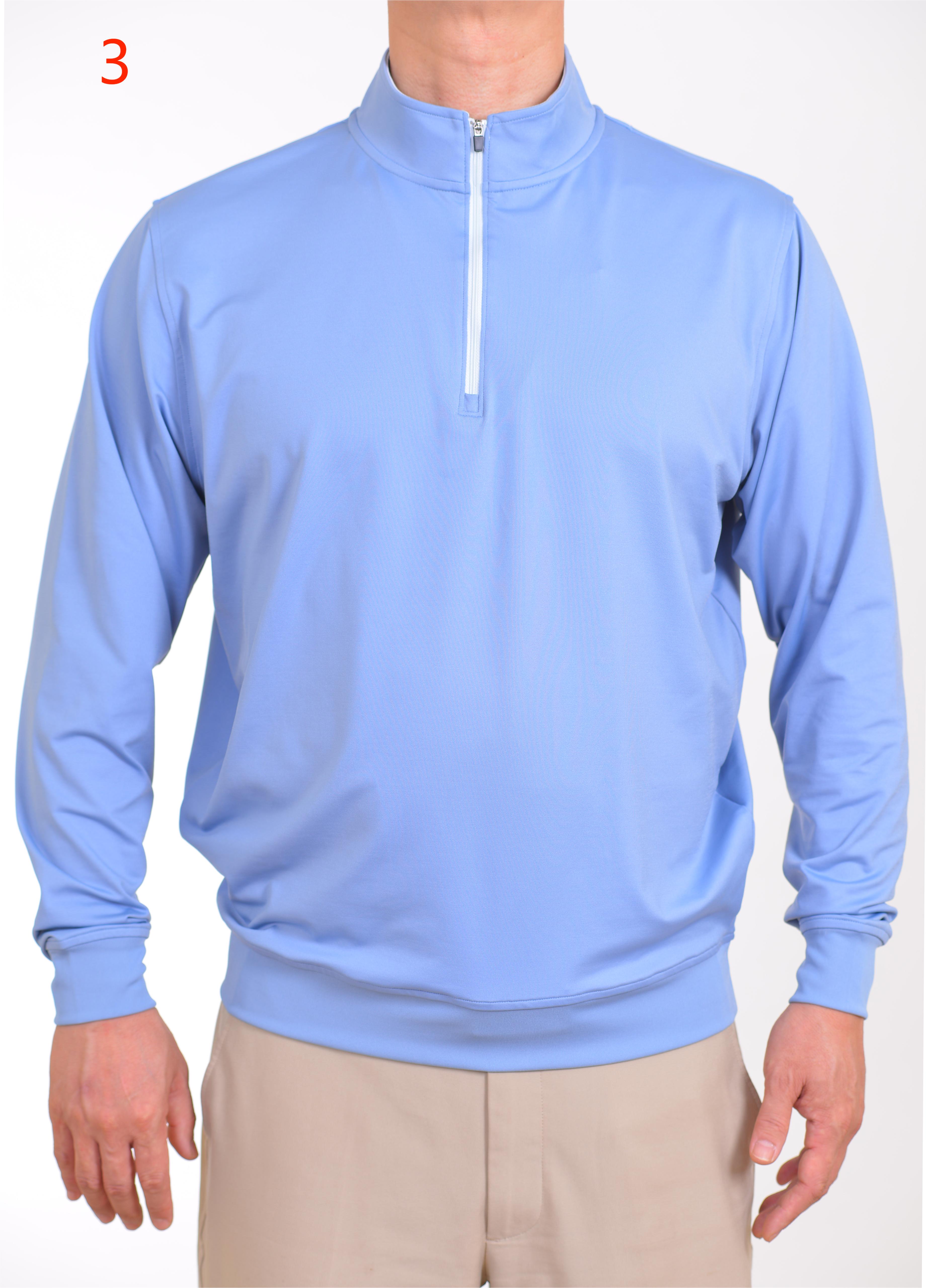 Half Zip Gathered Waist Midlayer