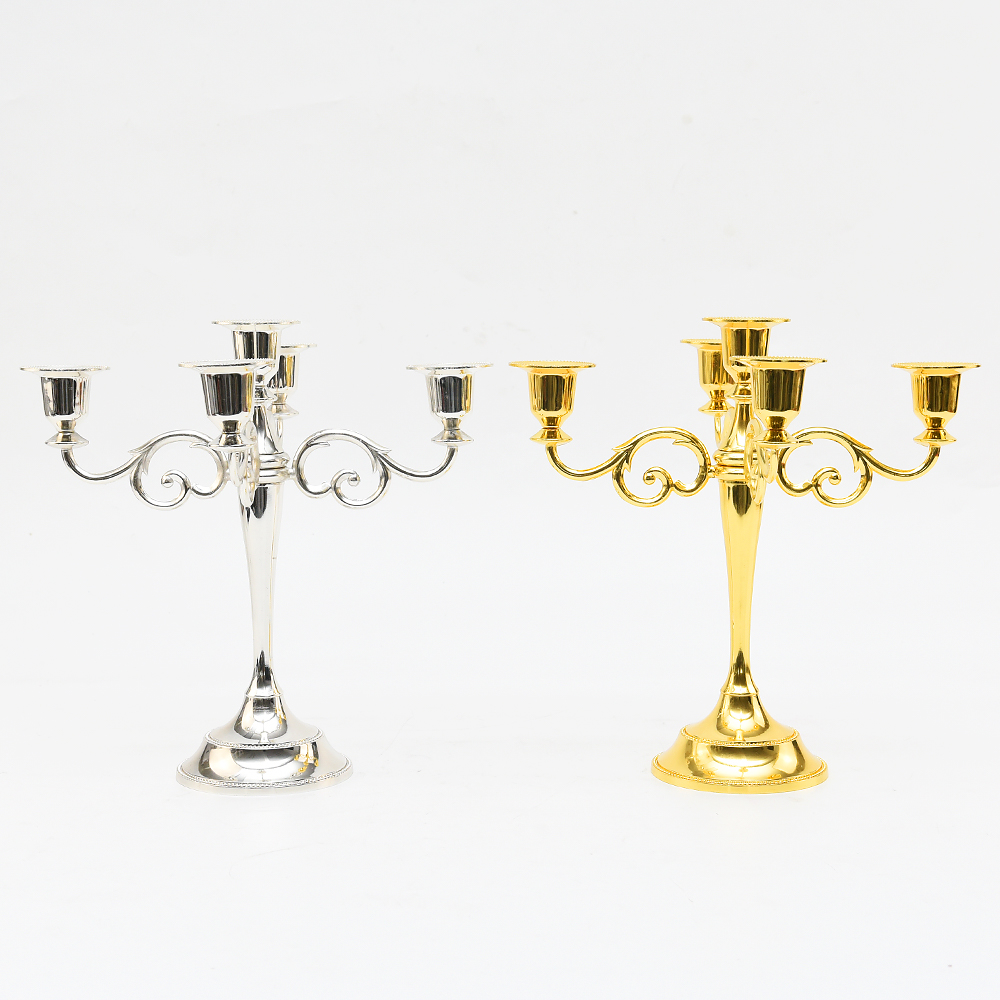zinc alloy KD candle holder