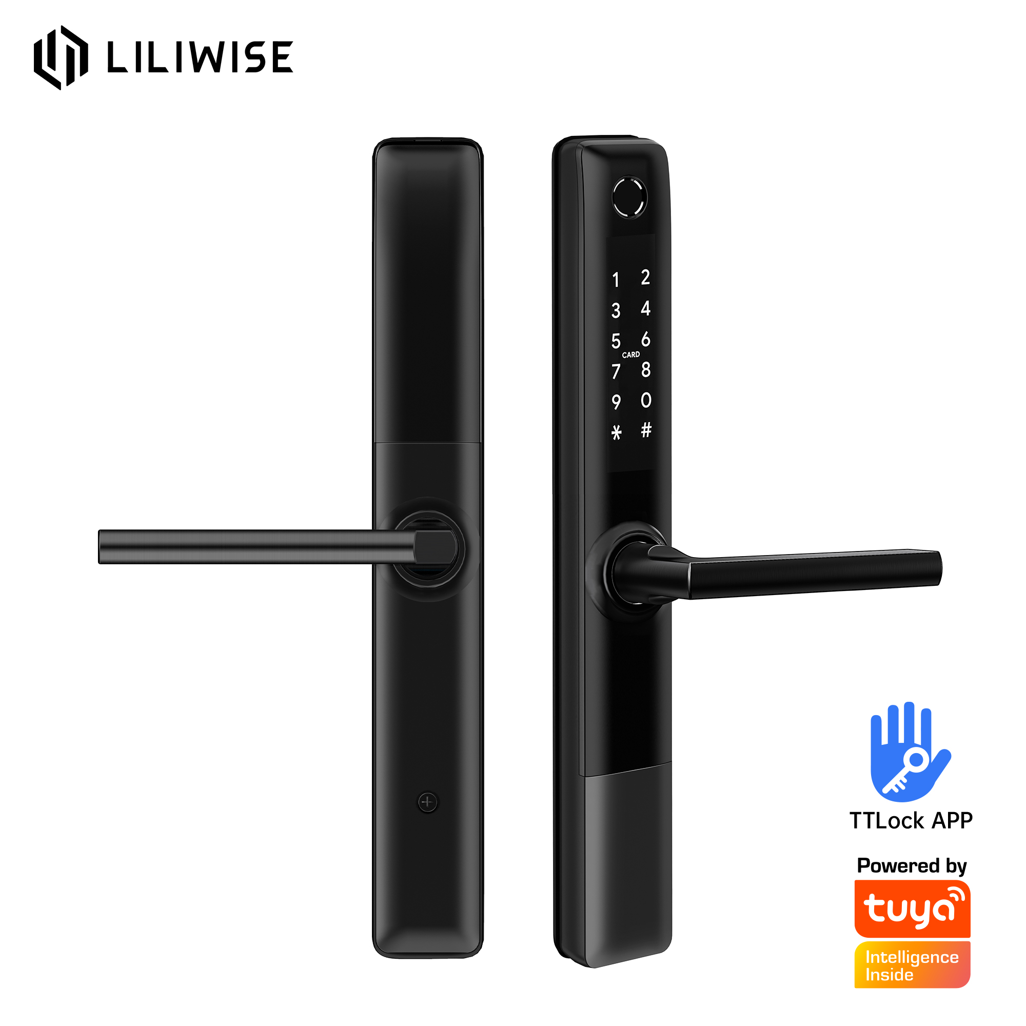 Ultra-Slim Lock for Narrow Aluminum Door