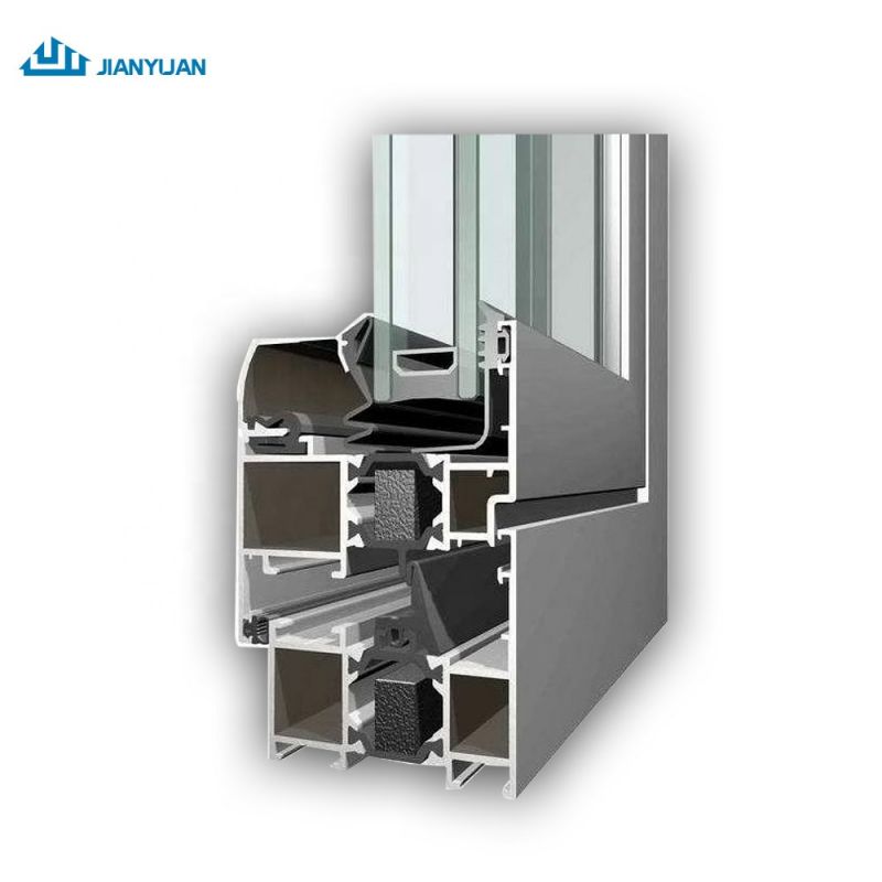 JINCHENG-Length customized aluminum profiles casement window and door profile