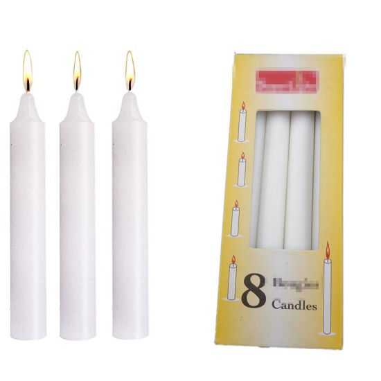 White stick candle