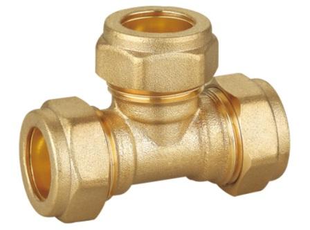 proflex brass fitting compression fitting Tee