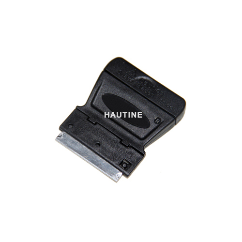 HAUTINE NF1447T Mini Cleaning Scraper Plastic Razor Scraperwith Metal Blade
