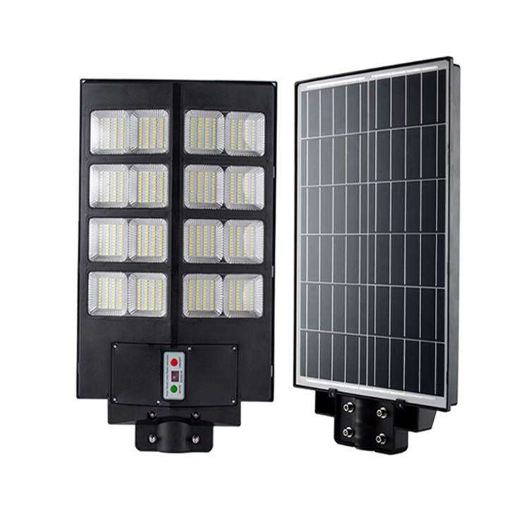 remote control outdoor 1000w all in one solar light led lamp with IP65 waterproof grade