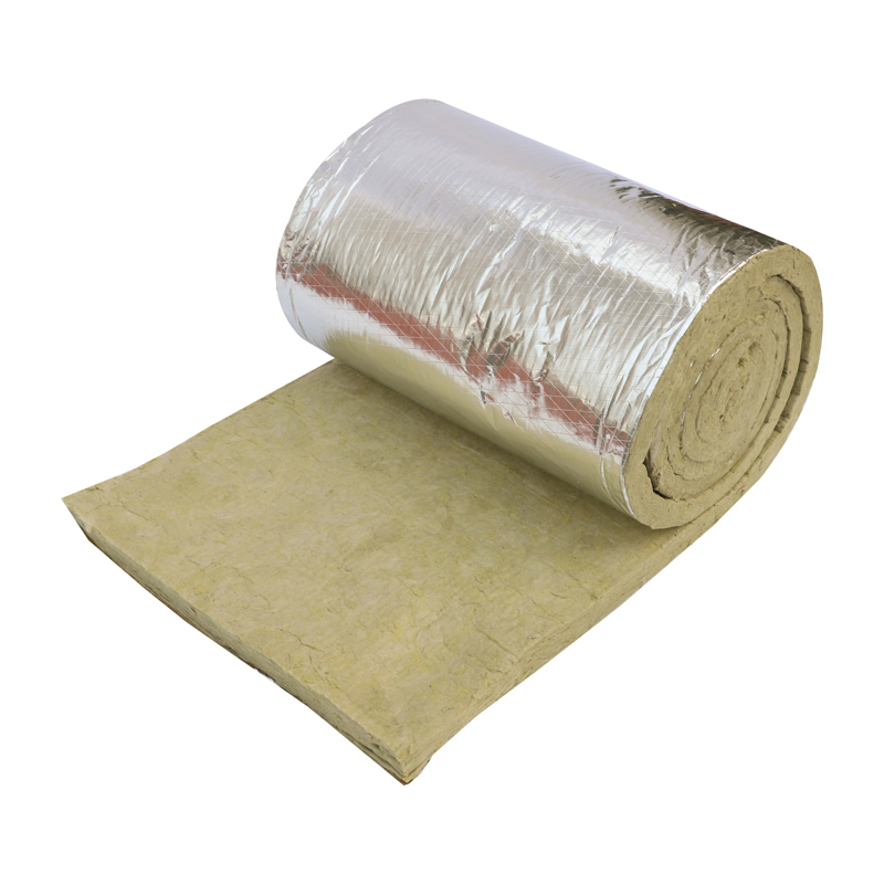 Aluminum foil faced rock wool felt