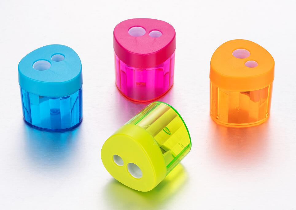 Double hole sharpener