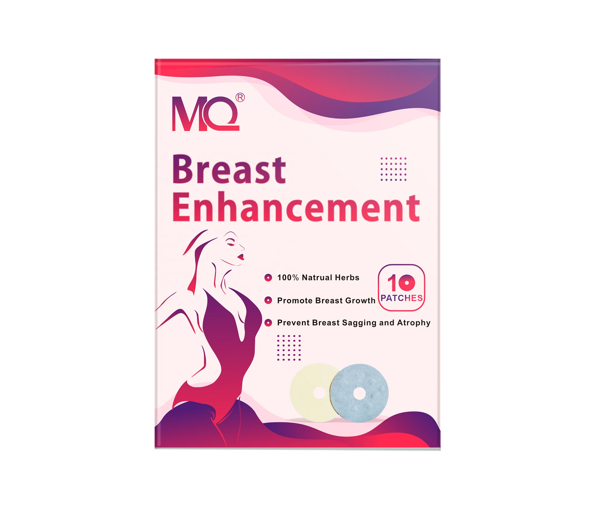 MQ breast enhancement patch