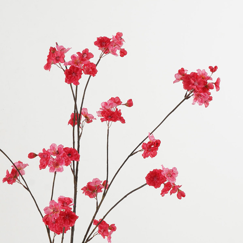 Artificial Flowers Sakura Long single branch cherry blossom YEAHFLOWER