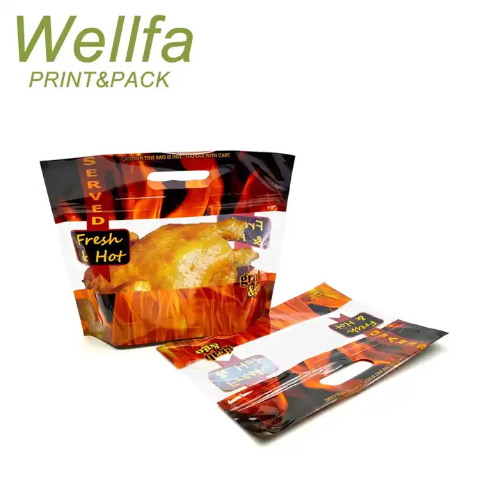 Microwaveable Roasted Chicken Packaging Bag