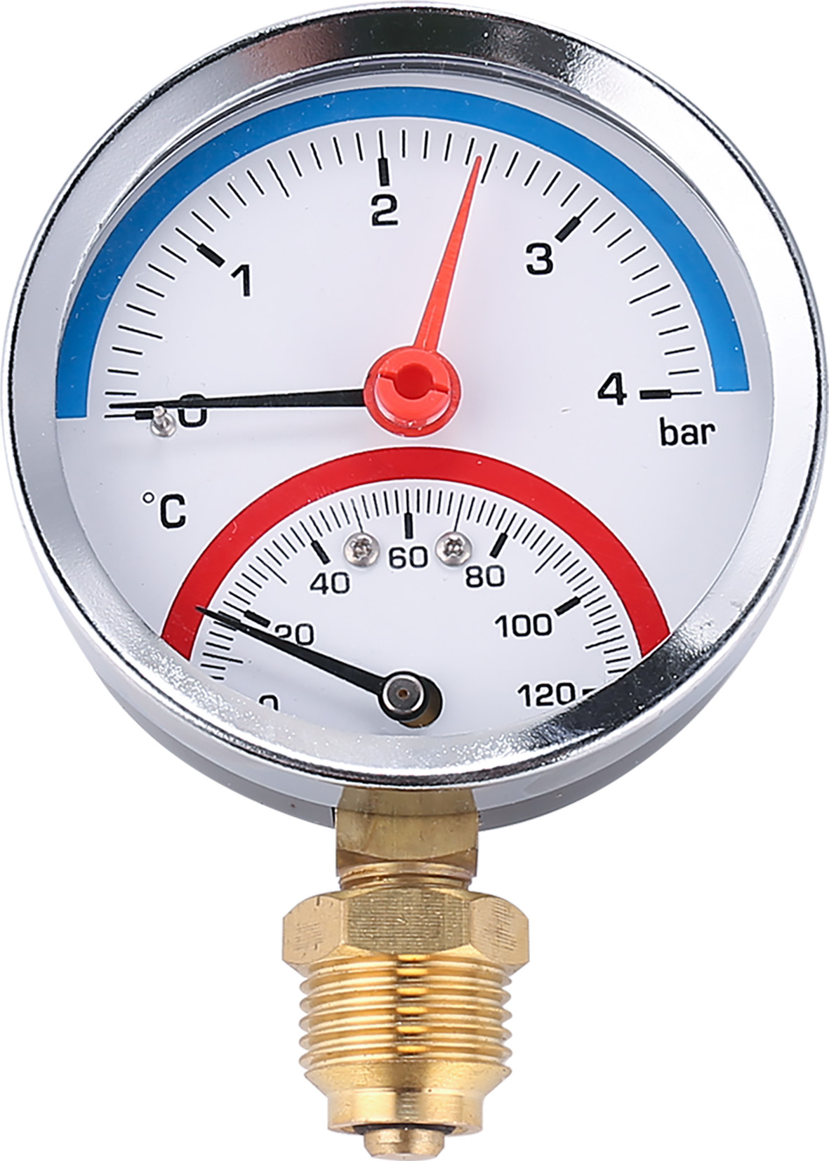 Temperature And Pressure Gauge