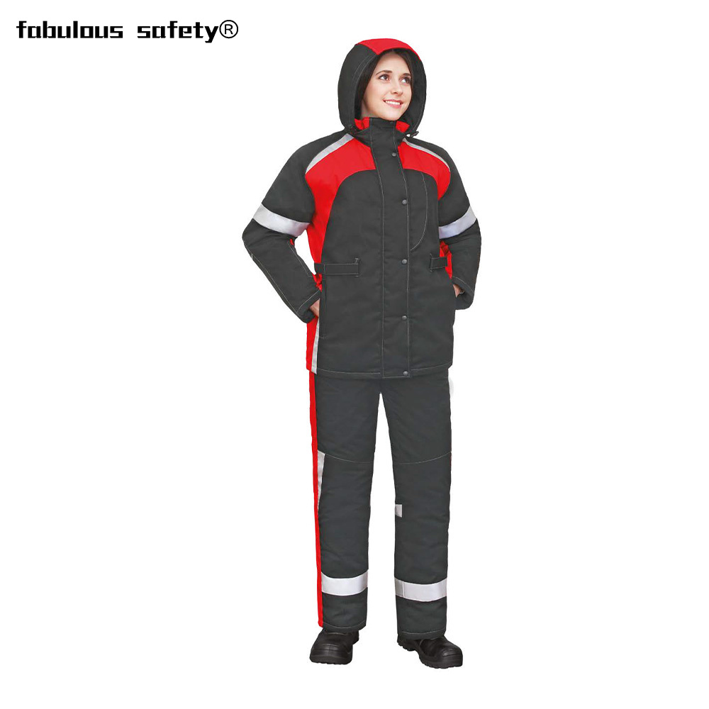 High Quality Windproof Waterproof Men Work Winter Clothes Hooded For Oil Gas Indudtry