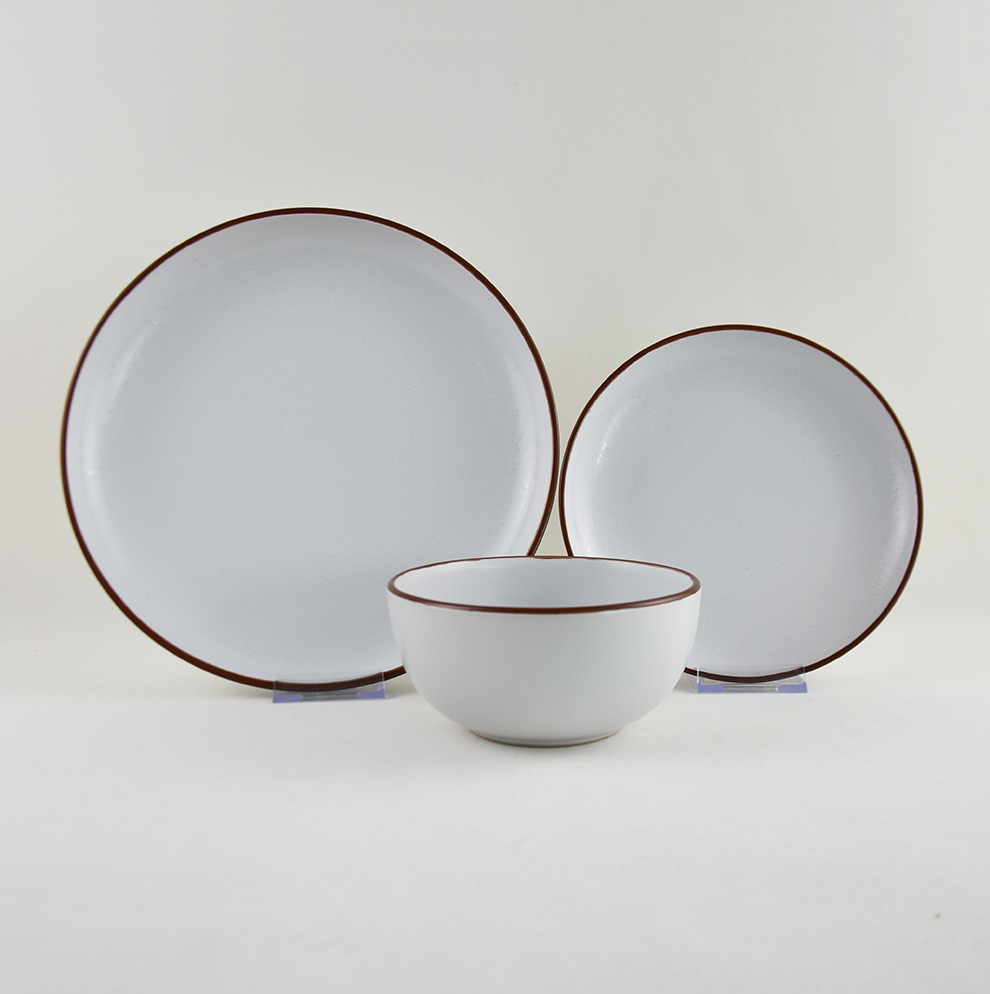 Classic style ceramic solid color dinnerware setneware Dinnerware Set,Ceramic Plate,Bowl,Mug