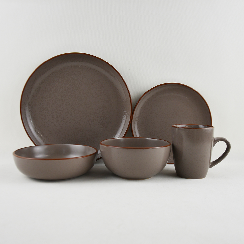Classic style ceramic solid color dinnerware setneware Dinnerware Set,Ceramic Plate,Bowl,Mug