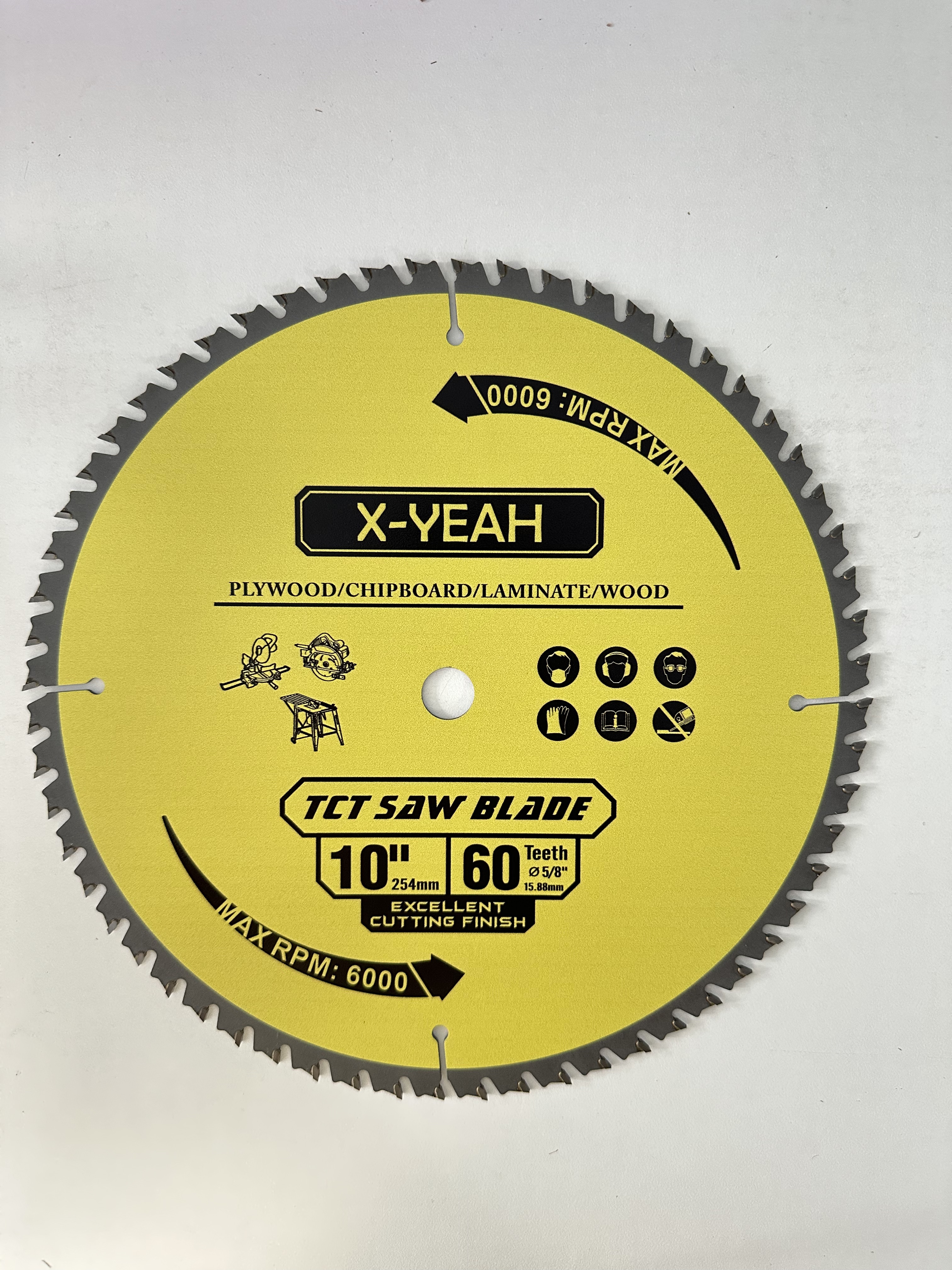 X-Yeah 250*60T General Purpose Woodworking Saw Blade