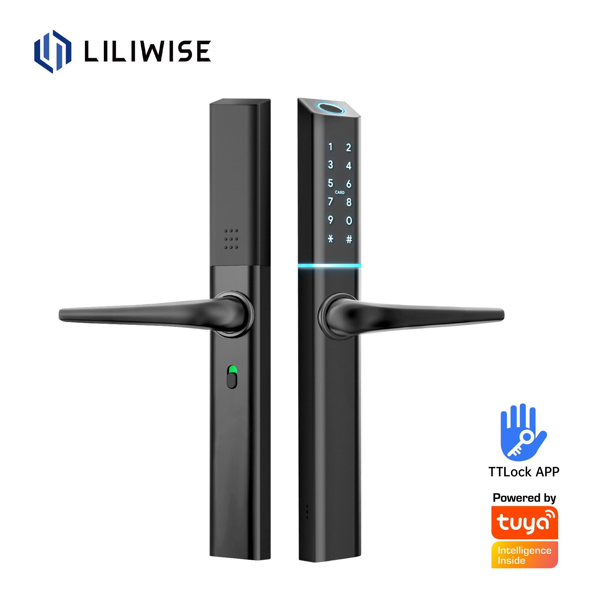 Ultra-Slim Lock for Narrow Aluminum Door