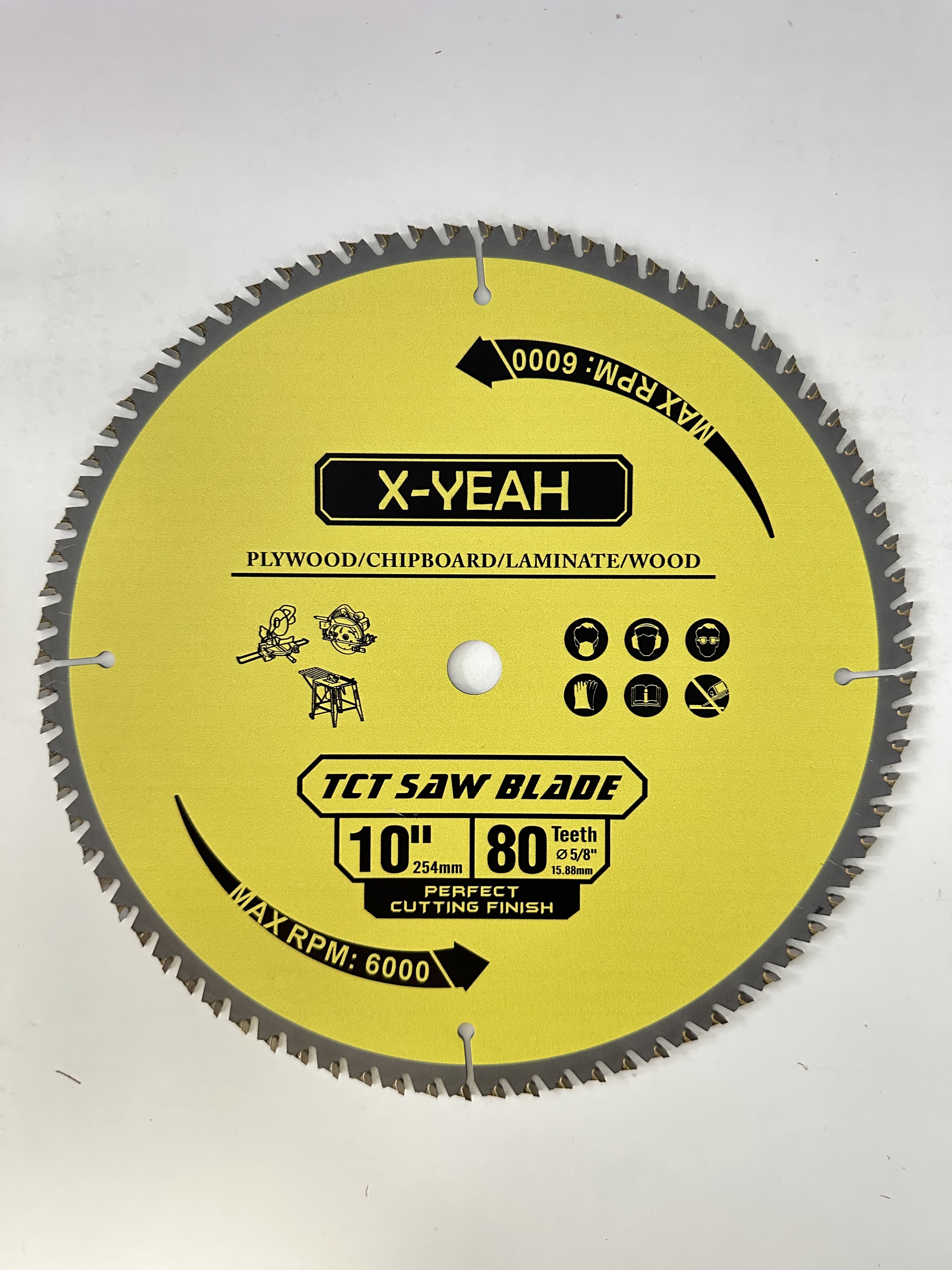 X-Yeah 250*80T General Purpose Woodworking Saw Blade