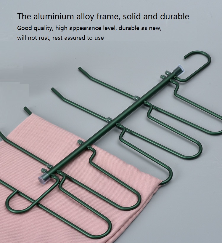New products detachable multi-layer hangers storage pants rack magic hanger
