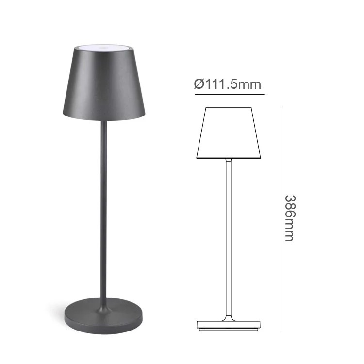 LED high-foot table lamp restaurant bar table lamp creative night light