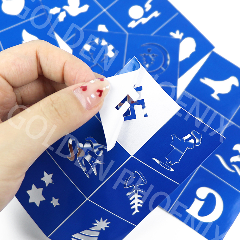 New material adhesive stencil