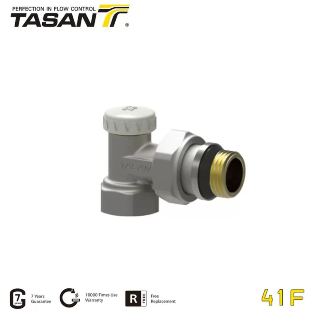 Self Sealing Tail Brass Lockshield Valve