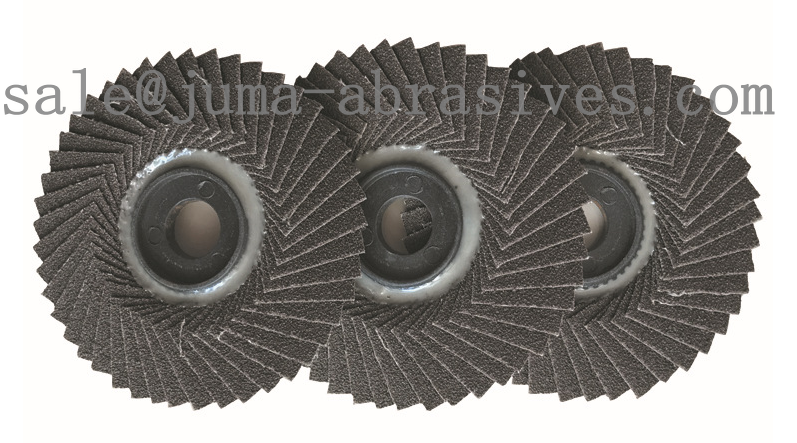 JUMA-FLEXIBLE FLAP DISC 100X16M for furniture polishingM for