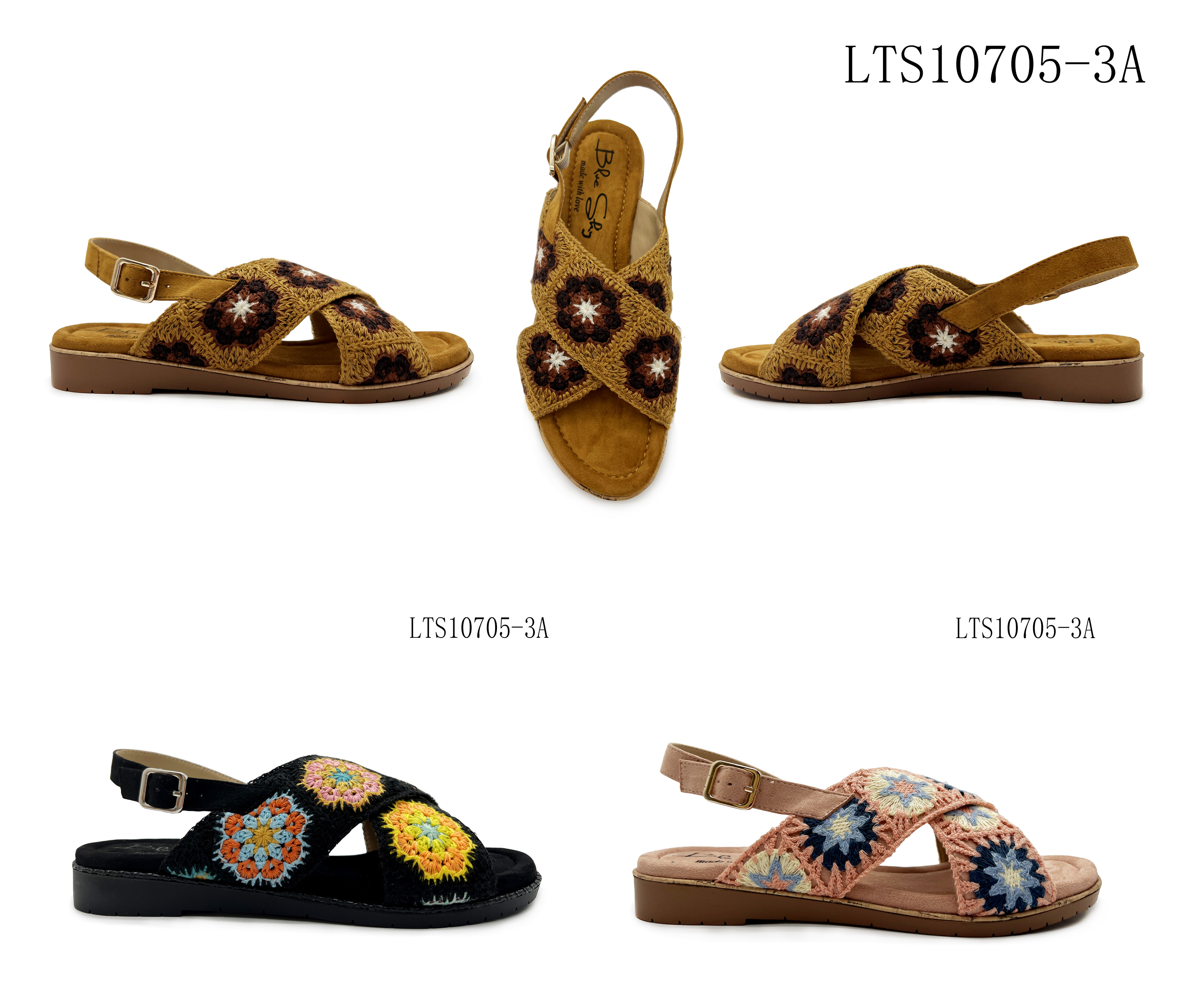 Women's fashion flat sandals