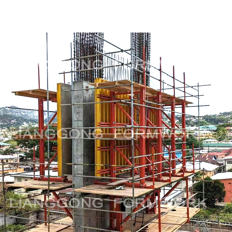 Lianggong High Efficiency Automatic Self Climbing Formwork for Wall Dam Bridge Construction