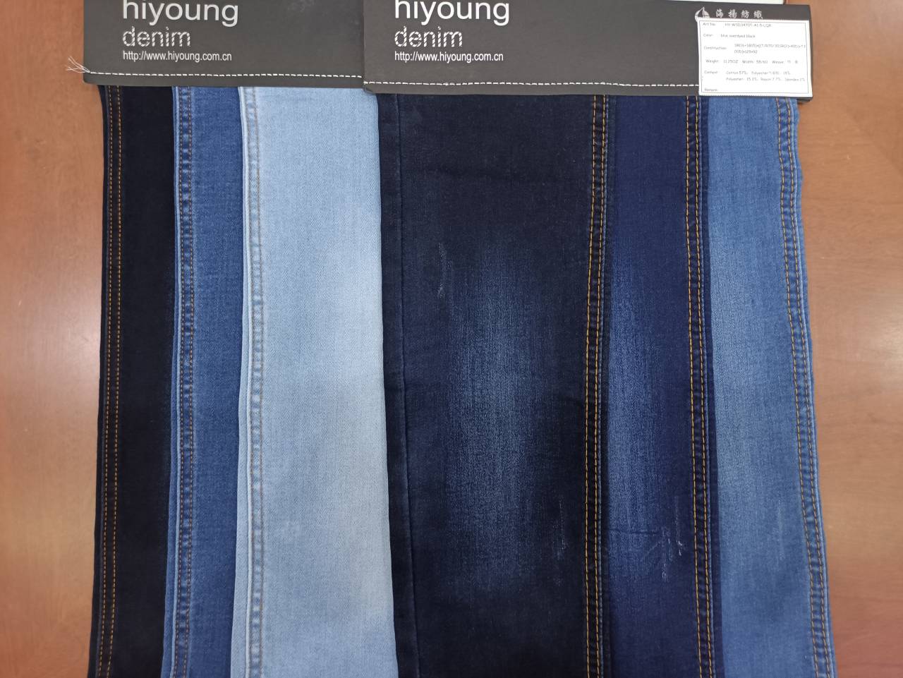 Functional denim