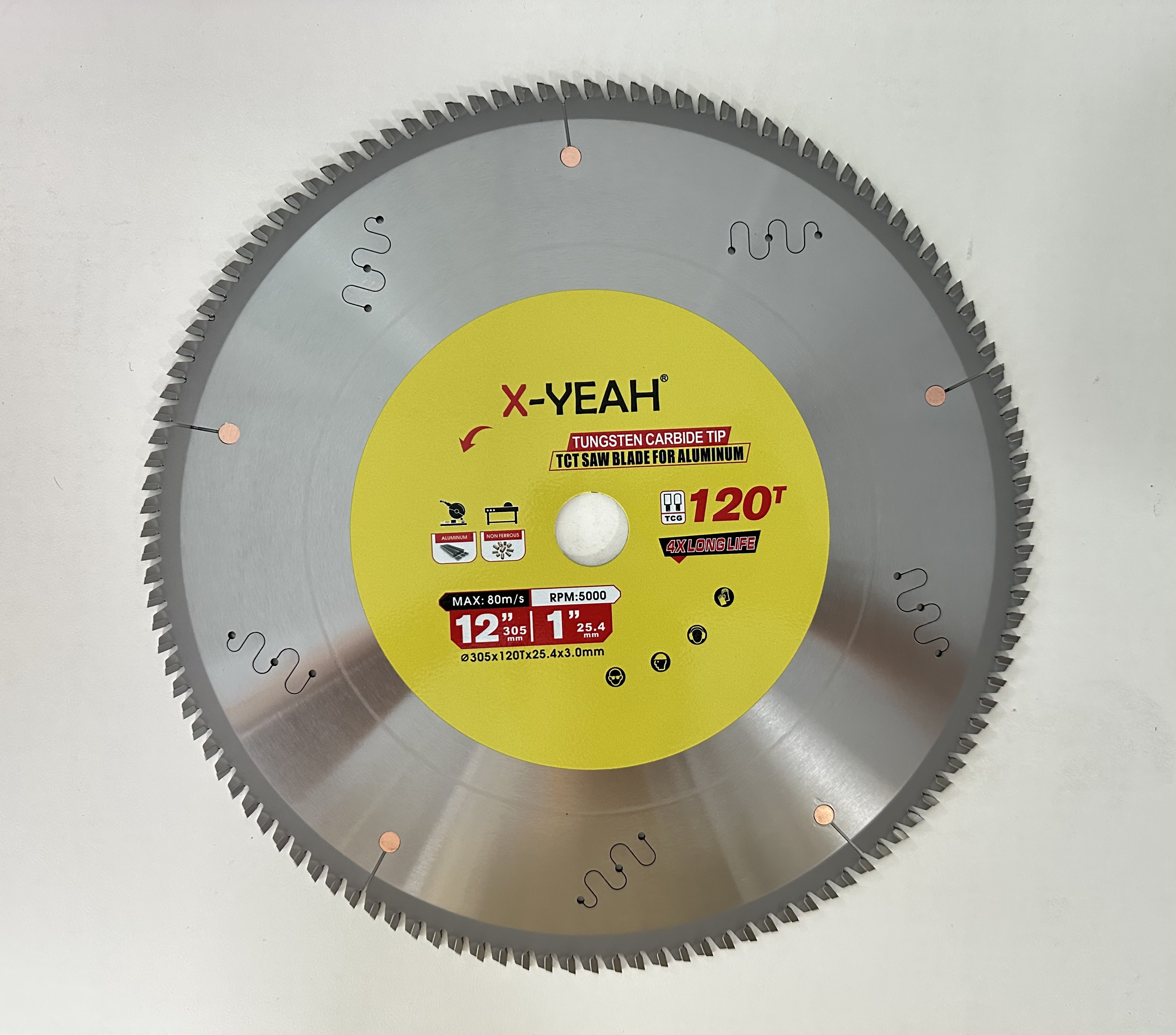X-Yeah 305*120T TCT saw blade for Aluminum