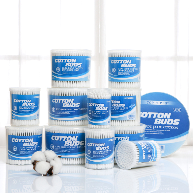 Top-tip's OEM Paper stick cotton buds