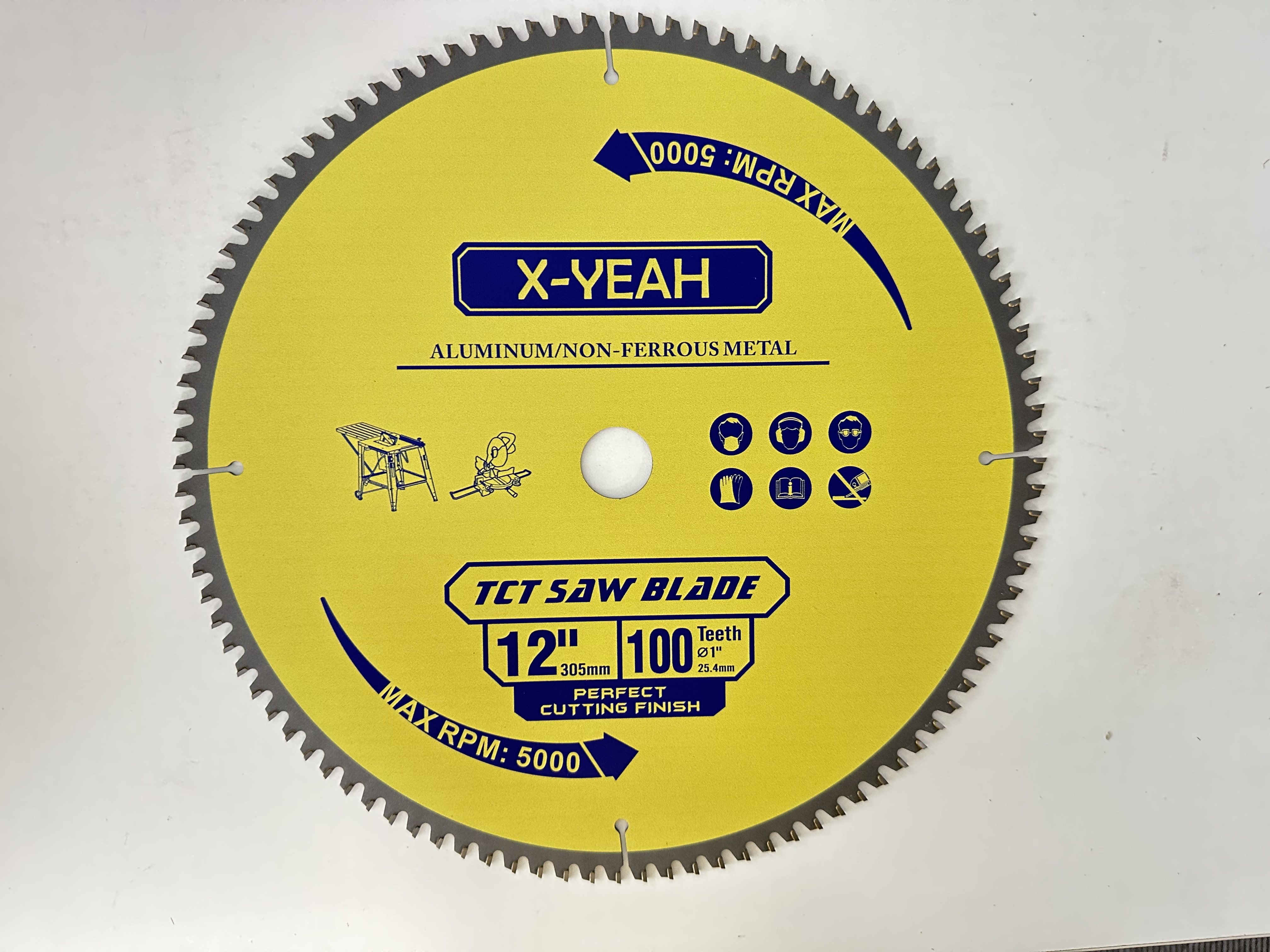 X-Yeah 305*100T TCT saw blade for Aluminum