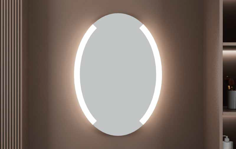 YOWAY LED Bathroom Mirror Wall Mounted LED Smart Mirror Anti-Fog Bathroom Accessories LED Mirror