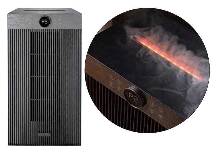 Portable humidified heater