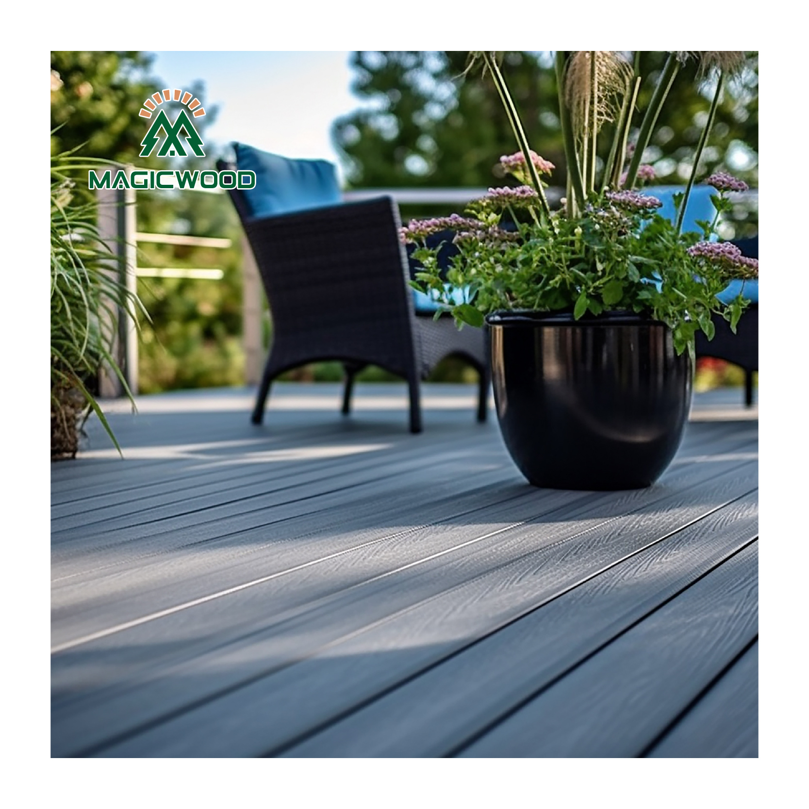 WPC Co-extrusion decking