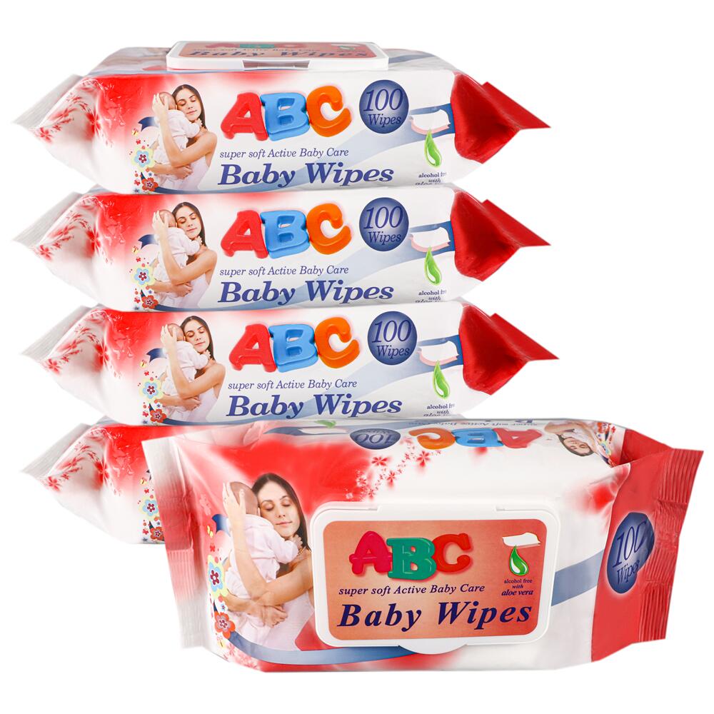 ABC 100pcs baby wet wipes
