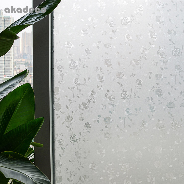 akadeco pvc 2D self adhesive glass film