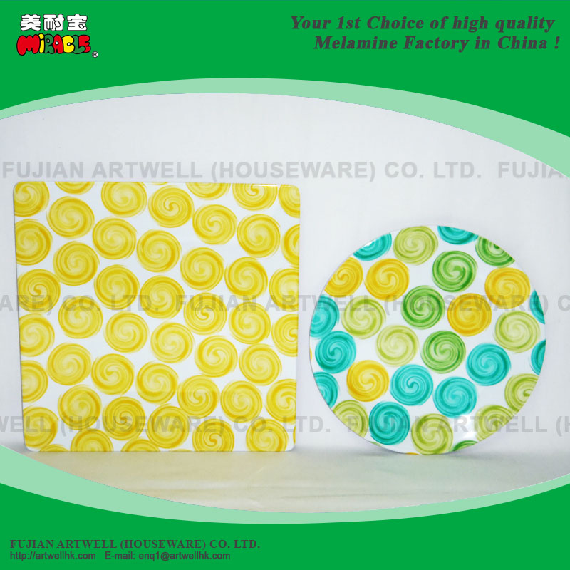 Mix & Match Melamine Tableware - Melamine Plate