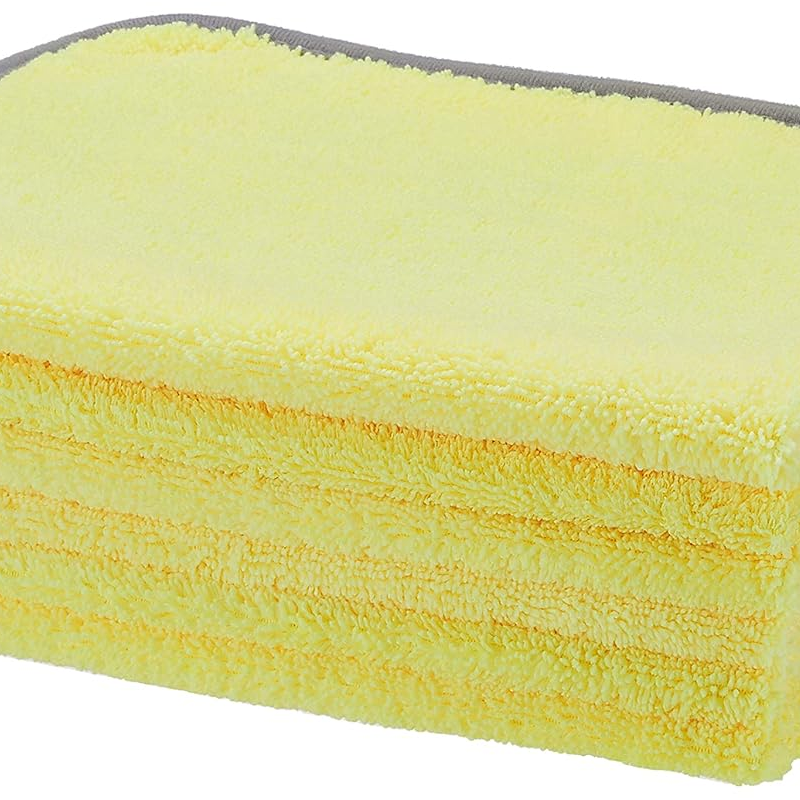 Ultra-Absorbent Microfiber Cleaning Cloths, 12-Pack