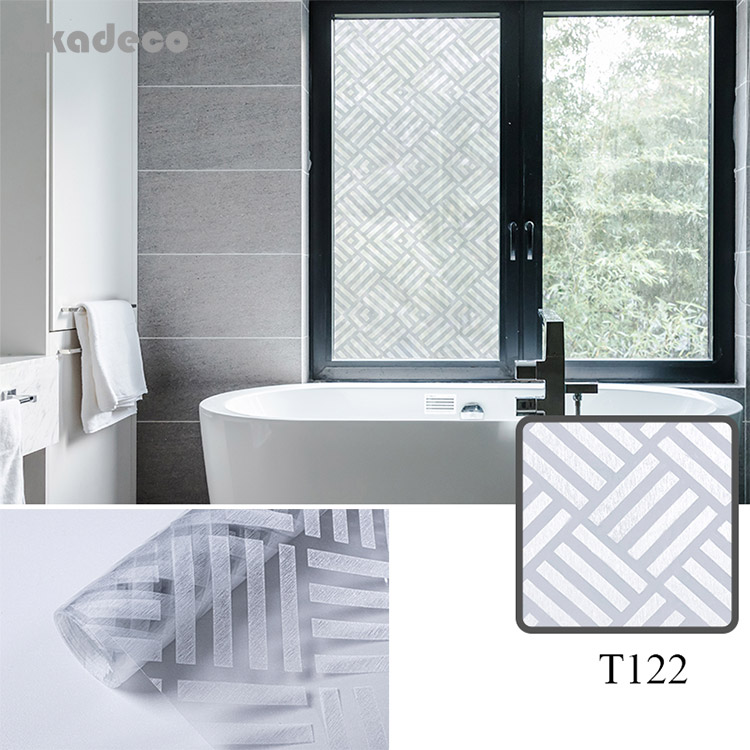akadeco pvc 2D self adhesive glass film